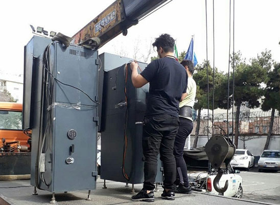 حمل و جابجایی گاوصندوق
